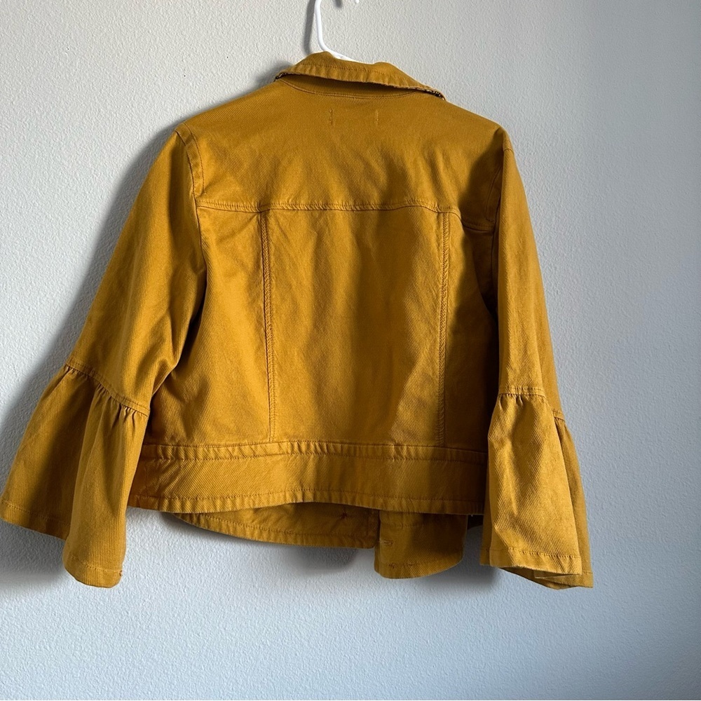 Anthropologie Nora Flounce Sleeve Jacket women’s - Picture 8 of 13